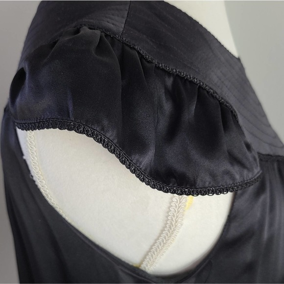 NAVE | 100% SILK BLACK DRESS - Picture 7 of 13